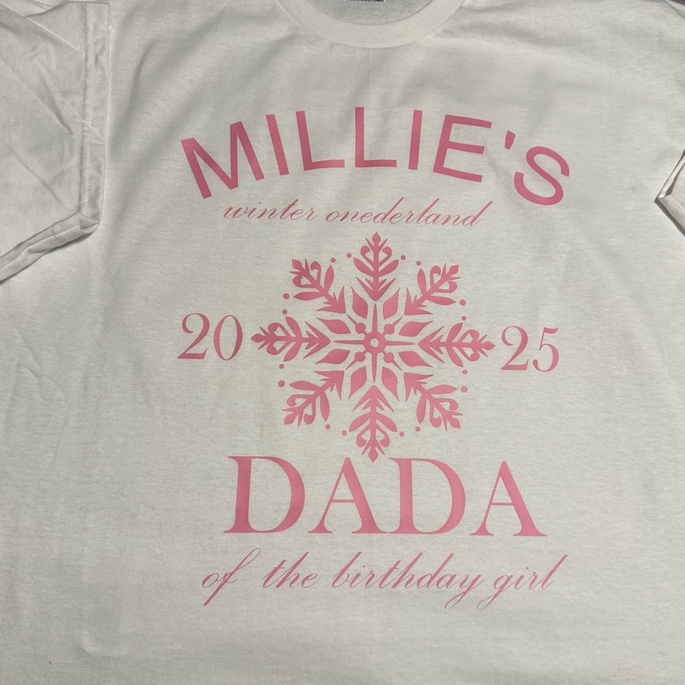 DADA WINTER ONEDERLAND CUSTOMIZED SHIRT NEW